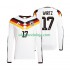 Camisola Alemanha Florian Wirtz 17 Homem Equipamento Primeiro Copa do Mundo 2026 Manga Comprida